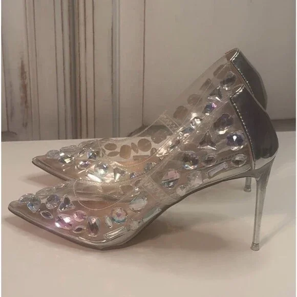 Women's Farah Iridescent Transparent Stiletto Pumps
MSRP $130 - Picture 3 of 6